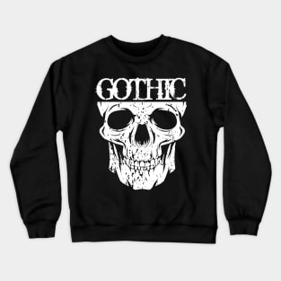 Gothic Skull Crewneck Sweatshirt